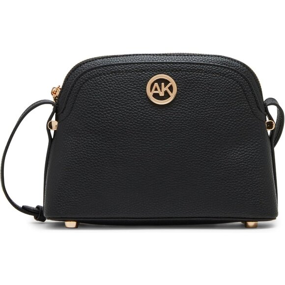 Dome Crossbody Bag Polyester Women's Zipper Adjustable Detachable Card Case - Picture 2 of 7